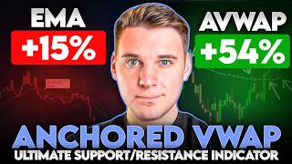 Anchored VWAP AVWAP tutorial The Ultimate SupportResistance Indicator [upl. by Oran]