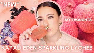 ✨🌸NEW KAYALI EDEN SPARKLING LYCHEE PERFUME REVIEW✨🌸 [upl. by Ahnavas720]