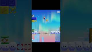 Super Mario Maker 2 Squishy Jump Power Block Adventure Maze To Finish Level [upl. by Chaworth]