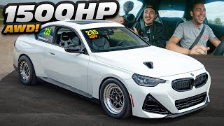 1500HP AWD BMW M240i  The QUICKEST amp FASTEST BMW IN THE WORLD [upl. by Itsirk]