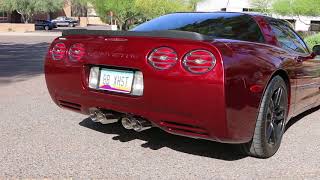 2003 C5 Corvette featuring a PRT Billy Boat Exhaust System [upl. by Sukin845]