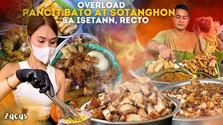 OVERLOAD Sotanghon at pancit BATO na pinipilahan sa Recto Ang daming pwedeng pagpilian na TOPPINGS [upl. by Eekorehc]