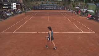 Lepchenko Varvara v Brancaccio Nuria  W35 Rome [upl. by Yruok960]