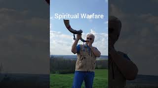 Blowing the Shofar in spiritual warfare [upl. by Vladimir]