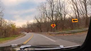 Shore Road along Canandaigua Lake to Naples in a Air Cooled Vintage VW [upl. by Griffiths]