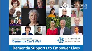 Dementia Cant Wait  Dementia Supports to Empower Lives  Tadhg and Marians Story [upl. by Rhodia512]