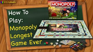 How to play Monopoly Longest Game Ever [upl. by Yrrehs]