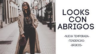 LOOKS CON ABRIGOS  ¿Cómo combinar abrigos de esta temporada y abrigos básicos [upl. by Collum773]