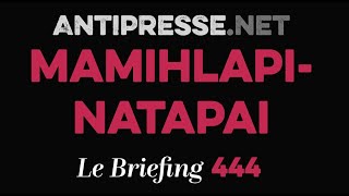 MAMIHLAPINATAPAI 3152024 — Le briefing avec Slobodan Despot [upl. by Howard]