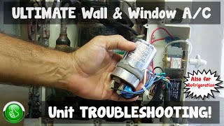 TROUBLESHOOTING Wall amp WIndow AC UnitsStep By Step [upl. by Annej]