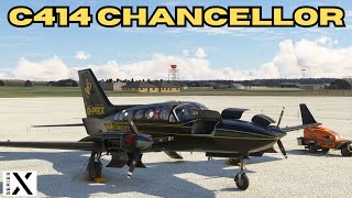 Microsoft Flight Simulator XBOX SERIES X Chancellor C414AW Updated Liveries with Quick Flight [upl. by Truscott623]