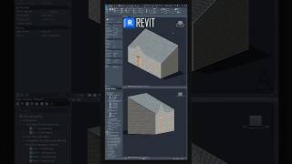 Mass Roof in Revit  revit revitarchitecture [upl. by Spatola448]