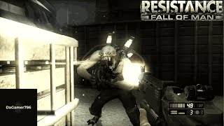 Resistance Fall of Man  Difficulty Easy  Mission 6 Grimsby  Hunted Down Part 1 [upl. by Ennayd62]