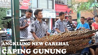 Caping Gunung Versi Angklung  Cover Angklung New Carehal  Angklung Malioboro Yogyakarta [upl. by Gerhardine]