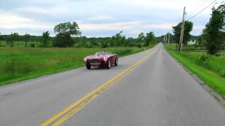 Ferrari 225 on road test no sound [upl. by Elianora]