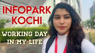 Working day in my life at infopark kochi infopark infoparkkochi ​⁠​⁠mallutechygirl [upl. by Neerom]