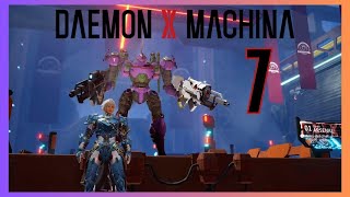 Daemon X Machina Nintendo Switch Gameplay Aliados Poderosos y Desafíos Extremos [upl. by Claudetta285]