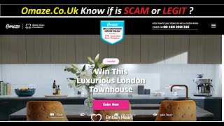 Omaze  OmazeCoUk Know if is SCAM or LEGIT  Omaze Reviews [upl. by Brandon]