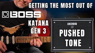 Boss Katana GEN 3  Pushed Tone [upl. by Endora541]