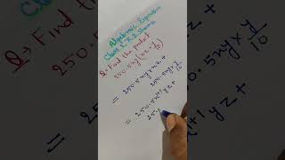 Algebraic expressions class 8 [upl. by Cannice]