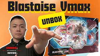 Deadstock Blastoise Vmax Battle Box Unbox amp Review w Twisted TCG [upl. by Hgieliak]