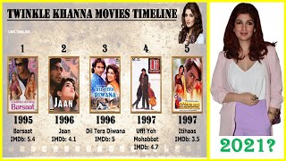 Twinkle Khanna All Movies List  Top 10 Movies of Twinkle Khanna [upl. by Shirley388]