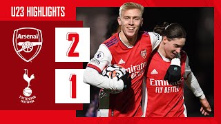 HIGHLIGHTS  Arsenal vs Tottenham Hotspur 21  U23  North London derby victory [upl. by Aalst608]