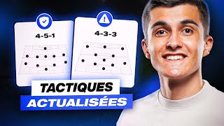 LES MEILLEURES TACTIQUES POUR DÉBUTER FC 25 ACTUALISÉES  451 ET 433 [upl. by Rana652]