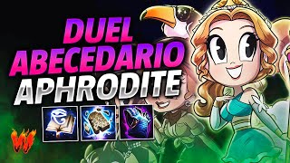 APHRODITE ESTA T5 ESTA MUY BONITA  Warchi  Smite Duel Abecedario S10 [upl. by Ojela]