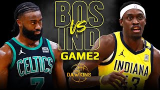 Boston Celtics vs Indiana Pacers Game 2 Full Highlights  2024 ECF  FreeDawkins [upl. by Airpac]