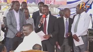 Edwin Sifuna eulogises his Political Father Lawrencetells off Ruto over planned sale of Nzoia Sugar [upl. by Miltie]