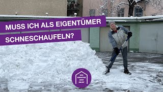 Das muss man über den Winterdienst wissen  Hausverwaltung amp Immobilien Jaklitsch [upl. by Xyno]