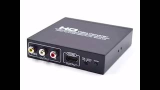 Vcando HDMI to AvCVBSHDMI Converter [upl. by Oibirot]