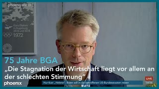 Prof Hubertus Bardt Institut der Deutschen Wirtschaft Köln zum BGAUnternehmertag am 02102024 [upl. by Aowda946]