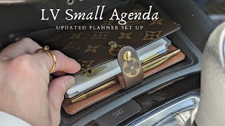 Updated 2023 PLANNER SET UP amp FLIP THROUGH  Louis Vuitton Small Ring Agenda [upl. by Tija563]