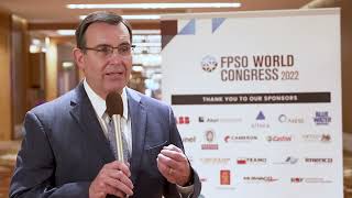 FPSO World Congress 2022 Interview  Lee Ahlstrom President Viasat Energy Services [upl. by Akiras462]