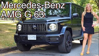 2023 MercedesBenz AMG G 63 review  The ultimate status vehicle [upl. by Syramad]