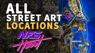 All Frontera Hills Street Art Need for Speed Heat NFS [upl. by Annauj]