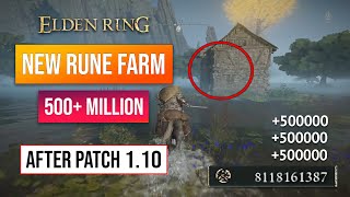 Elden Ring Rune Farm  New Rune Glitch After Patch 110  500 Million Runes In Minutes [upl. by Thevenot946]