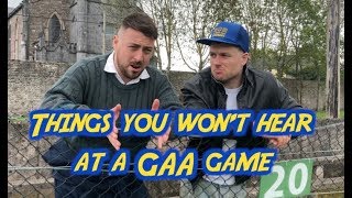 Things you wont hear at a GAA match  2 Johnnies sketch [upl. by Hsekar]