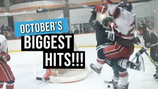 Octobers Biggest Hockey Hits [upl. by Snider]