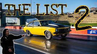 The List 2  WA’s Fastest Radial Drag Cars [upl. by Jolie]