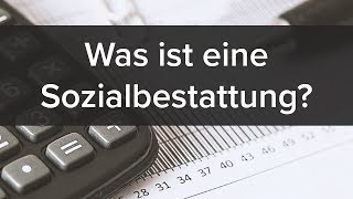 Sozialbestattung Kostenübernahme durch zuständiges Sozialamt [upl. by Aleydis803]