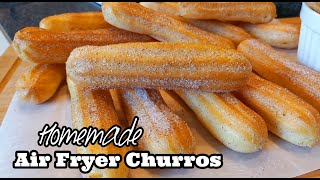 Air Fryer Churros  How to make Homemade Churros [upl. by Aleen]