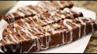 CHOCOLATE BISCOTTI RECIPE [upl. by Etnemelc75]