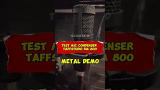 Mic Condenser TaffStudio BM 800 Vocal Metal Test fleshgod Apocalypse  bloodclock vocal cover [upl. by Matilde]