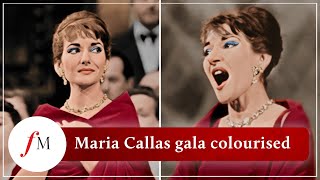 Opera diva Maria Callas singing in 1958 – restored and colourised for first time  Classic FM [upl. by Fernandes]