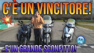 SFIDA Honda SH 350 VS Piaggio BEVERLY 400 VS ZONTES 350D  Comparativa Scooter migliore A2 [upl. by Anirehs]