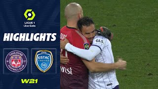 TOULOUSE FC  ESTAC TROYES 4  1  Highlights  TFC  ESTAC  20222023 [upl. by Attiuqihc]