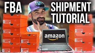 Step by Step Amazon FBA Shipment Tutorial  Retail Arbitrage for Beginners [upl. by Maisel]